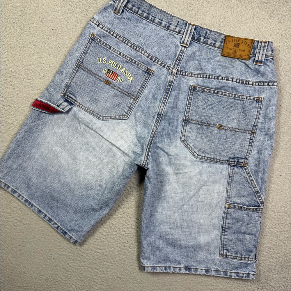 Vintage y2k US Polo Assn baggy Jean‎ Shorts